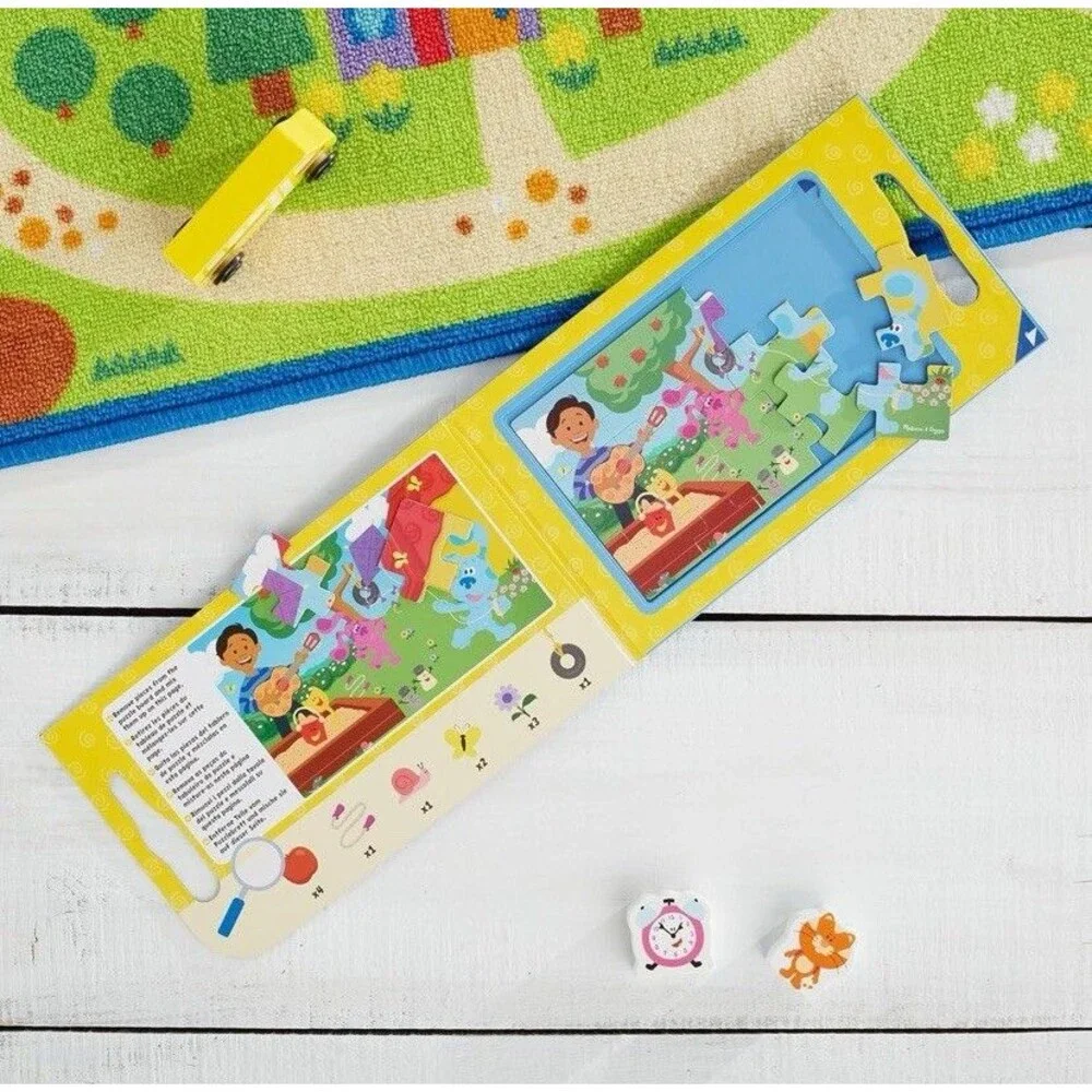 Melissa & Doug Blue's Clues & You! Take-Along Magnetic Jigsaw Puzzles